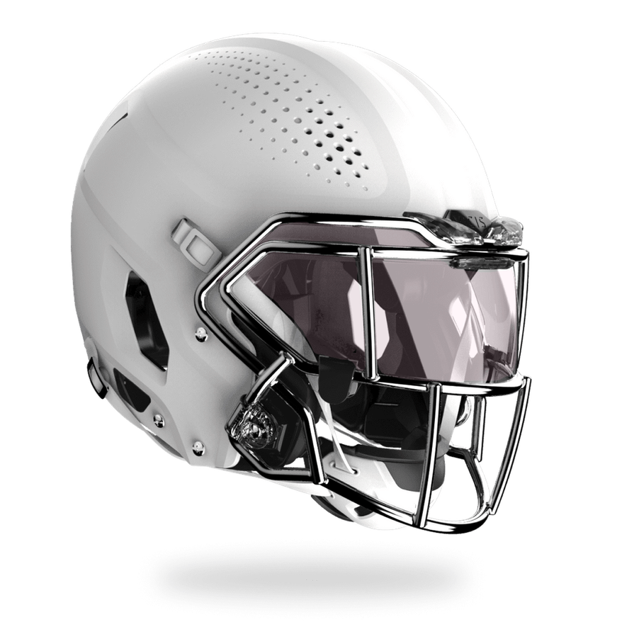 Vicis Adult Zero2 Elite Football Helmet with Titanium Facemask & Oakley Eye Shield
