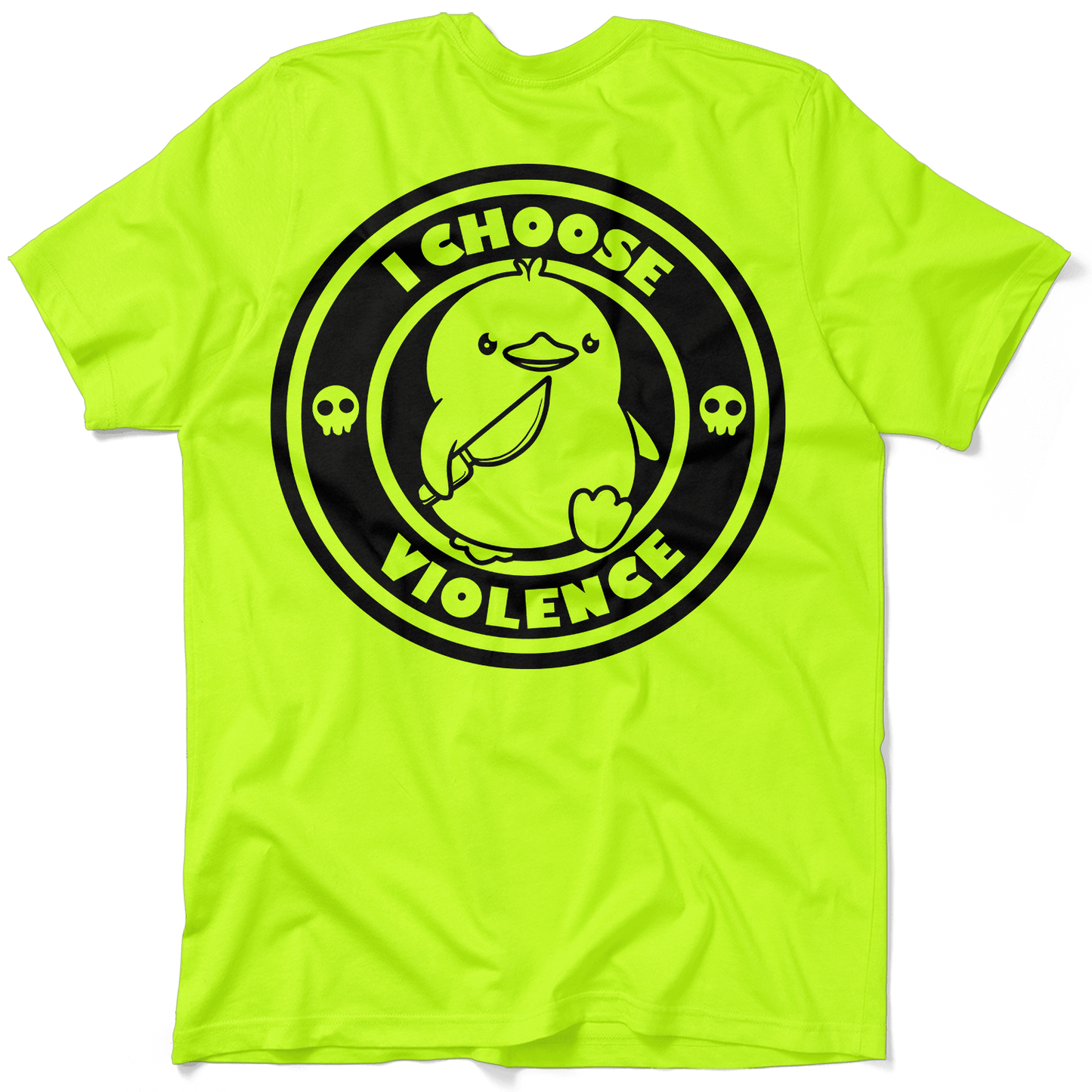 Violence - Safety Yellow T-Shirt