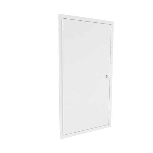 Access Panel 12" X 24" White Flush Trim Cam