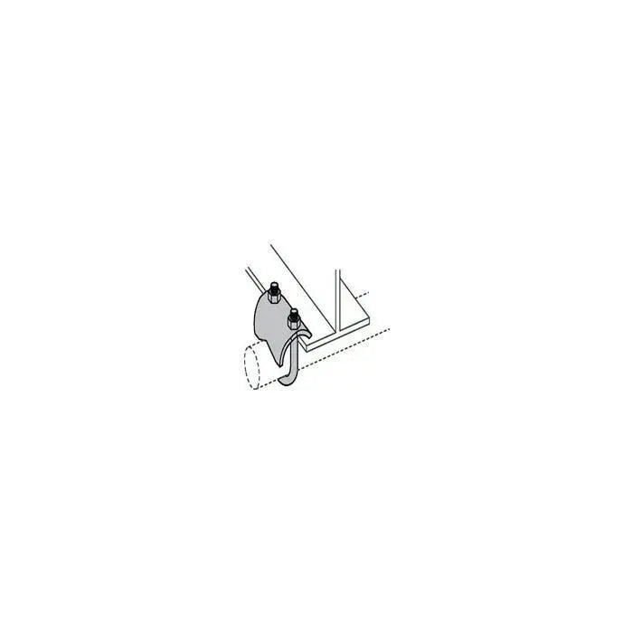 AS51 Right Angle Pipe Clamp EG For Secure Piping Support