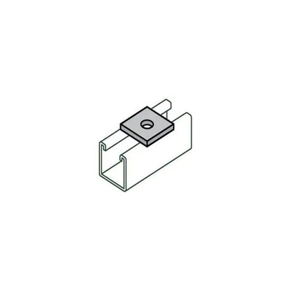 AS619 EG Square Washer For Anvil-Strut Flat Plates 1-5/8" Wide