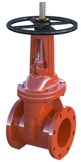 C509 OSY Resilient Wedge Gate Valve Flanged Kennedy Valve