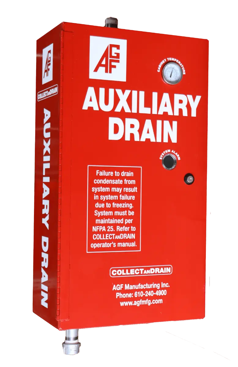 Collectandrain Heated Auxiliary Drain Cabinet Model 5400