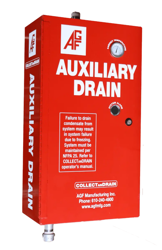 Collectandrain Heated Auxiliary Drain Cabinet Model 5400