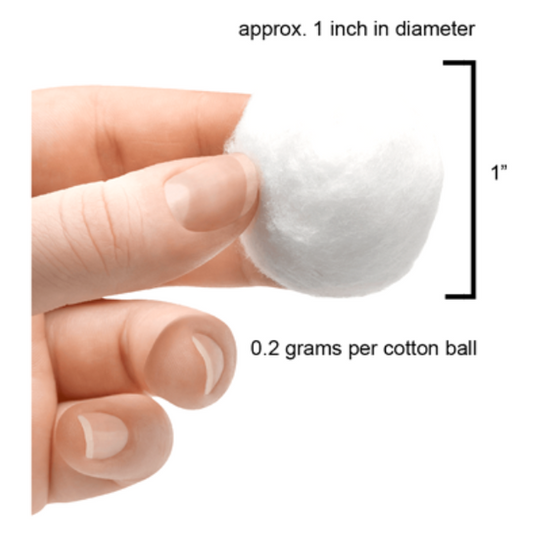 White/Medium Cotton Balls