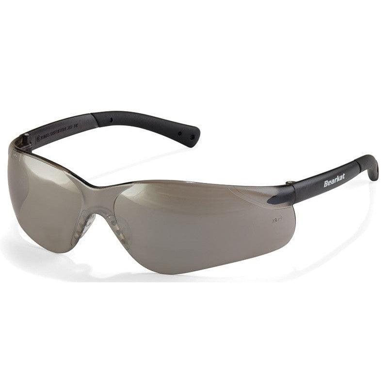 MCR Safety Bearkat BK3 Safety Glasses with Silver Mirror Lenses