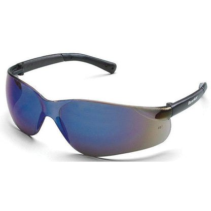 MCR Safety BearKat BK1 Safety Glasses with Blue Mirror Lenses