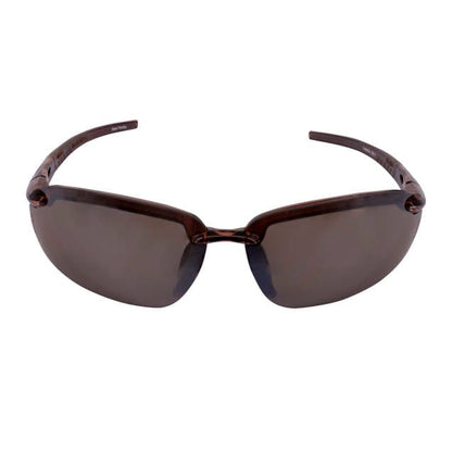 Crossfire ES5 Safety Glasses Brown with HD Brown Flash Mirror Lenses
