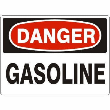 Danger - Gasoline