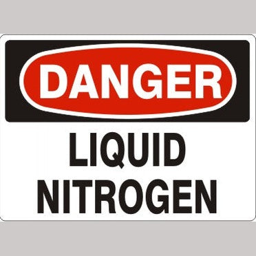 Danger - Liquid Nitrogen