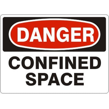 Danger - Confined Space