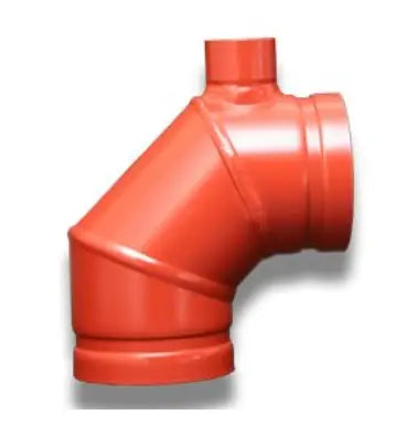 Fabricated Grooved Fire Drain Elbow for Sprinkler Systems