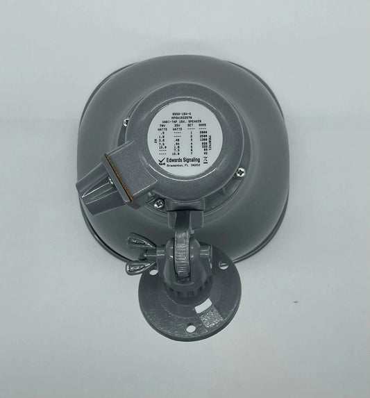 Kidde 15-Watt Fire Safety Loudspeaker Gray Clear Powerful Fire Notification for Contractors