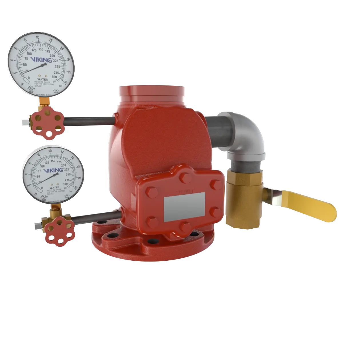Easy Riser Check Valve Pre Trimmed For Fire Systems
