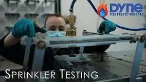 Fire Sprinkler Testing