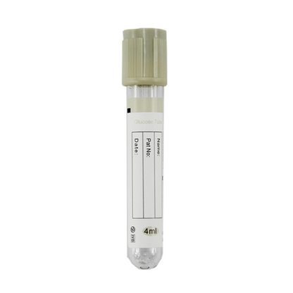 Gray Top 13x75mm, 4ml, PET (Glucose Tube)