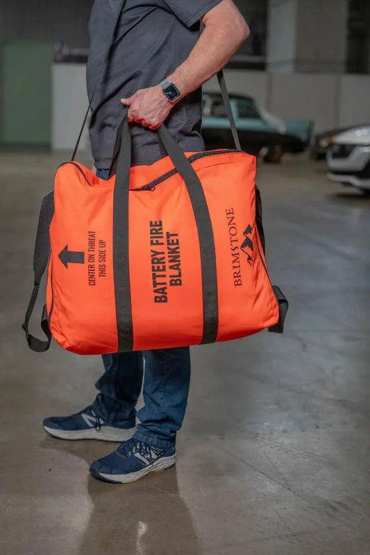 Heavy Duty Preventer Lithium Ion Fire Blanket 2' 3' 4'