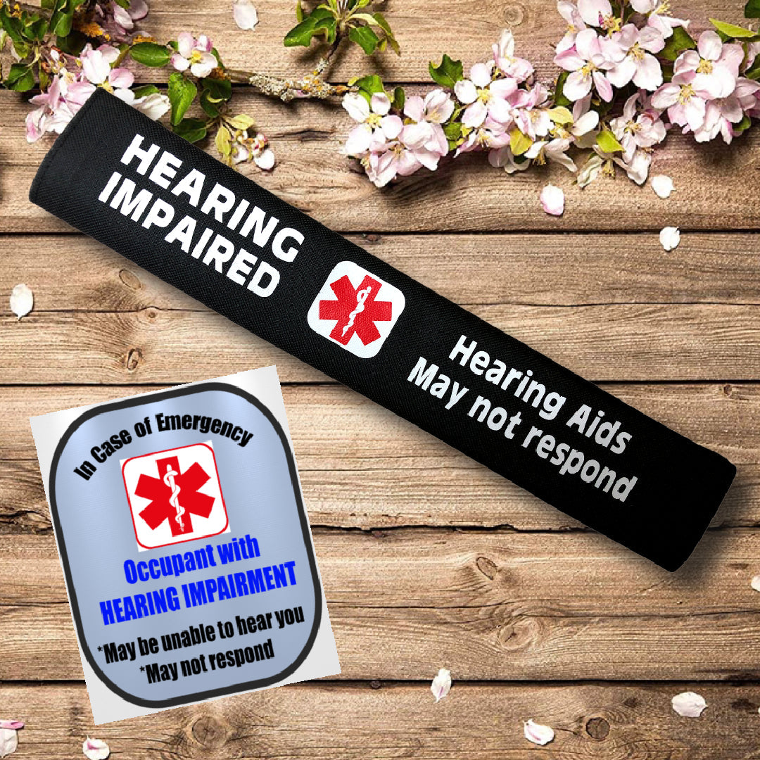 Hearing Impaired-Hearing Aids Medical Alert Safety Set