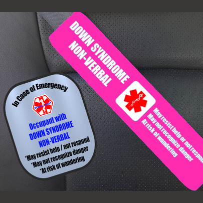 Down Syndrome Non- Verbal Safety Set / Custom Order