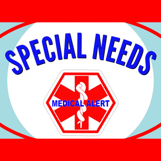 Special Needs Stick-N-Go Reusable Any Diagnosis Waterproof Pack of 18
