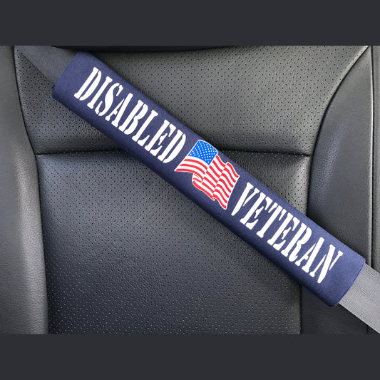 Disabled American Veteran Seat Belt Cover