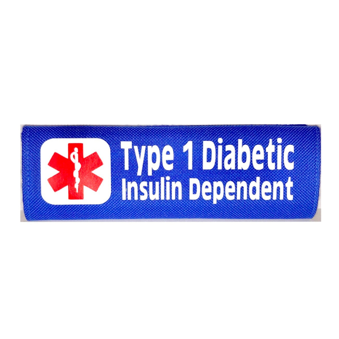Type 1 Diabetic Backpack Strap - Car Seat Strap Cover - Window Decal Set