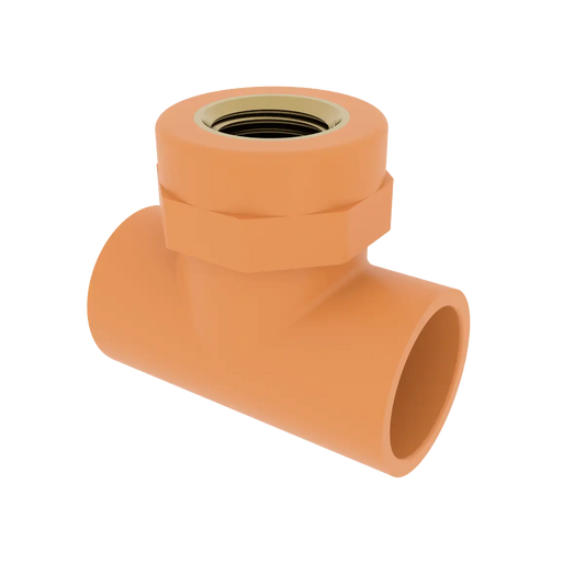 InstaSeal Tee for CPVC Sprinkler Installation