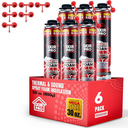 Spray Foam Insulation Can (30 oz. / 850 g)