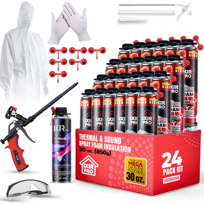 Spray Foam Insulation Kit (30 oz./850gr)