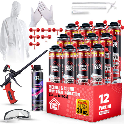 Spray Foam Insulation Kit (30 oz./850gr)