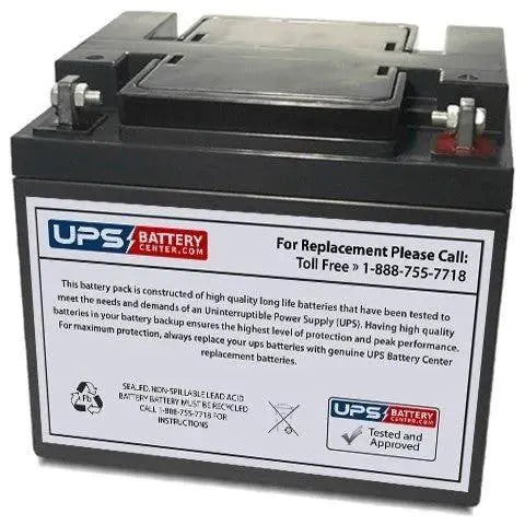 Kidde 12V 45Ah AGM Battery Backup for Reliable Fire Safety Power and Protection