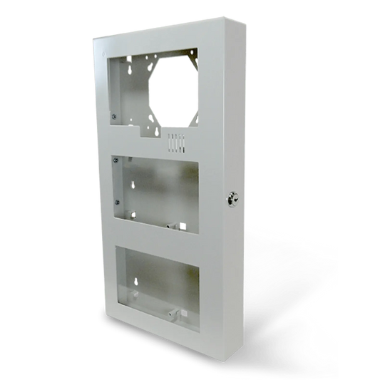 Kidde 2-Unit Remote Annunciator Enclosure with Secure Key-Locked Access for Fire Protection Contractors