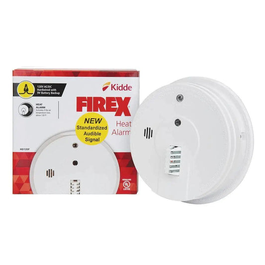Kidde 2-Wire Heat Detector 135°F UL/FM Approved for Residential Fire Safety