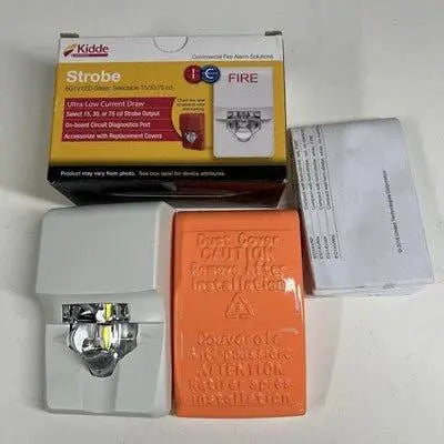 Kidde Compact Wall Strobe 15-75cd Red Reliable Alert