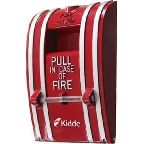 Kidde Fire Alarm Pull Station Metal Double Pole for Rapid Fire Safety Activation