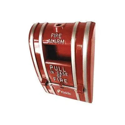 Kidde Fire Alarm Pull Station Single Action Quick Reset for Emergency Safety