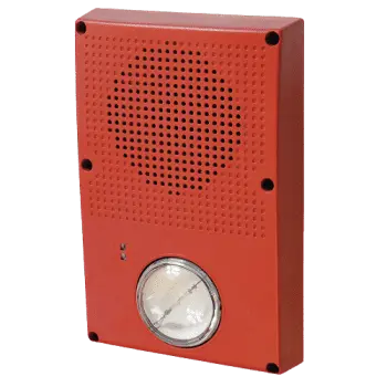 Kidde Outdoor Speaker Strobe Multi-Tap Clear Lens Fire Alert