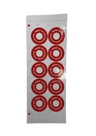Kidde Sampling Pipe Labels UL/FM Approved for Fire Safety Pros