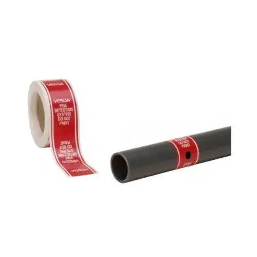Kidde Sampling Point Decal Wrap for Fire Safety Systems Rolls