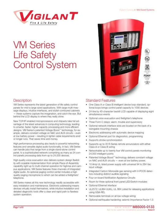 Kidde Seismic Hardening Kit for VM-MFK Handsets Durable Safety