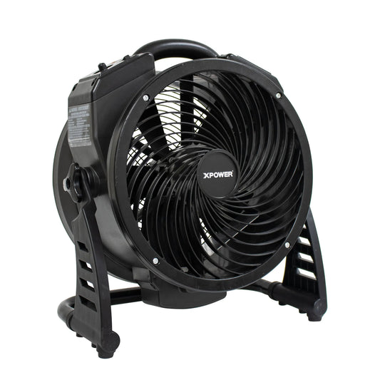 XPOWER M-25 Axial Air Mover with Ozone Generator – High-Performance Portable Ventilation