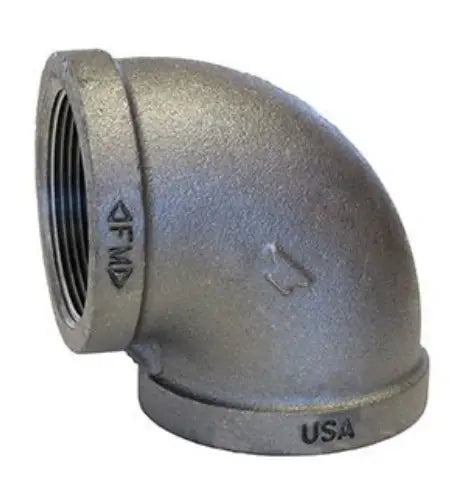 90 Degree Elbow Malleable Iron