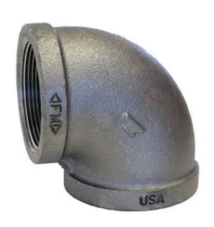 90 Degree Elbow Malleable Iron