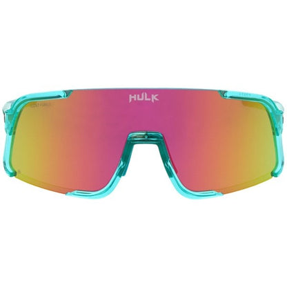 Hulk® HK4 Series Coral Glow Frame Safety Glasses Polarized Pink Mirror Lens MAX3® Scratch Resistant Coated