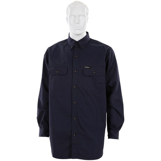 FR Long Sleeve Button Up S1 - Navy