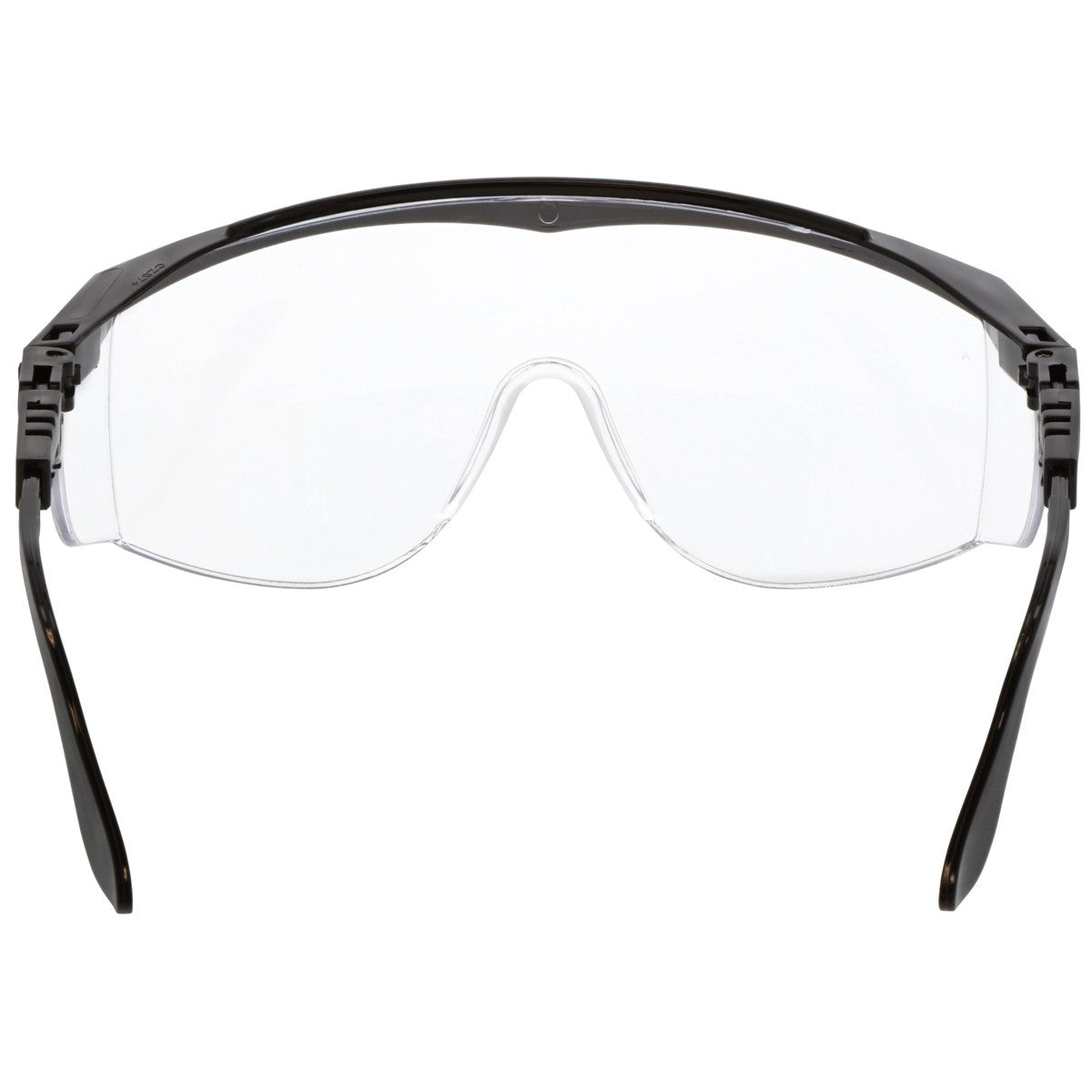 MCR Safety TK1 Safety Glasses Black with Clear Anti-Fog Lens