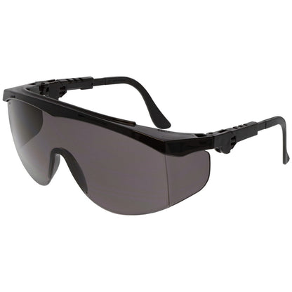 MCR Safety TK1 Safety Glasses Black with Gray Lens