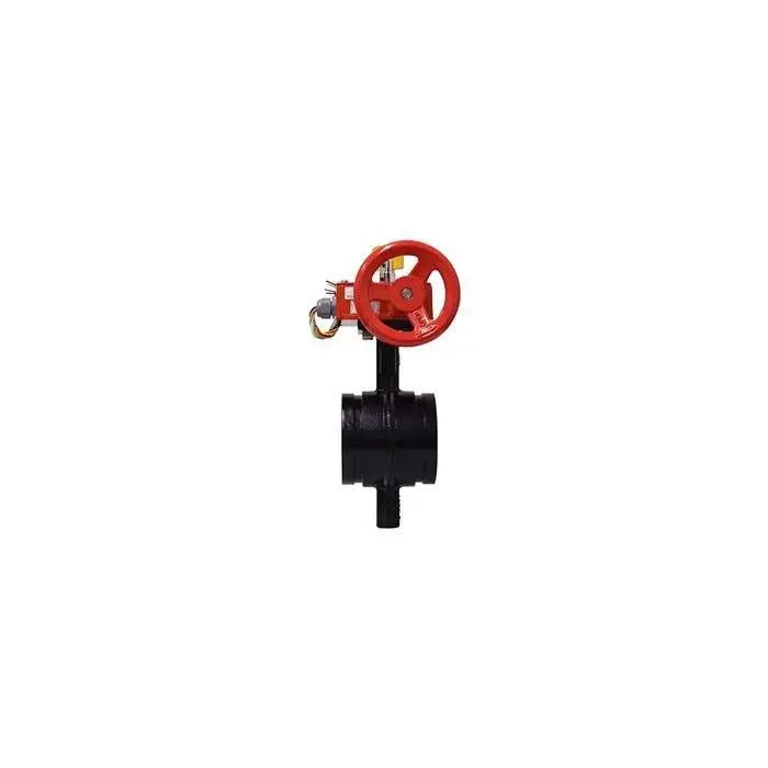 Mdl F49 Grooved Butterfly Valve With Tamper Safety Feature