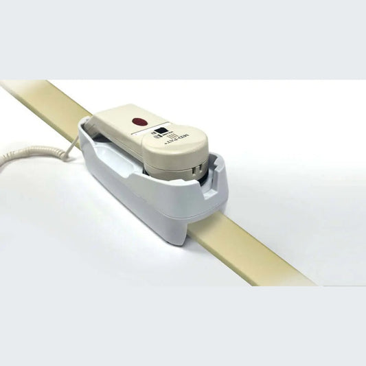 Med-Pat HO-100 Adjustable Bedrail Holder for One-Piece Phones | Secure Hospital Bed Phone Mount