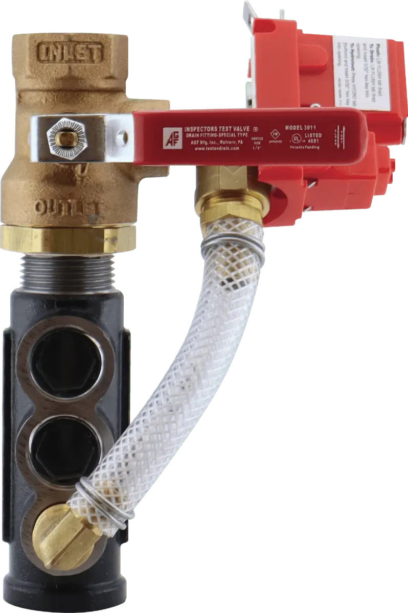 Model 3011A Inspector Test Valve With Sight Glass